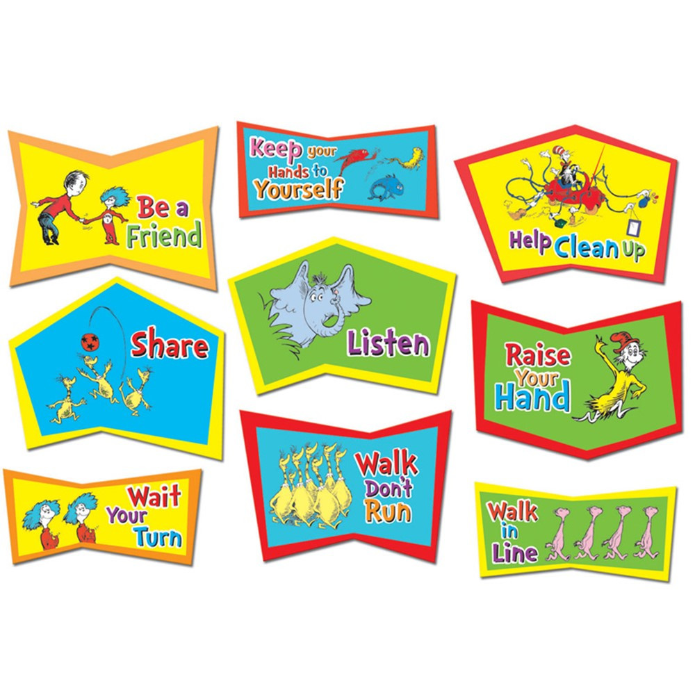 CLASSROOM RULES BULLETIN BOARD SET