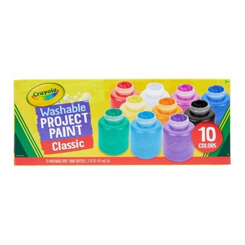 WASHABLE KIDS PAINT 10 COLORS