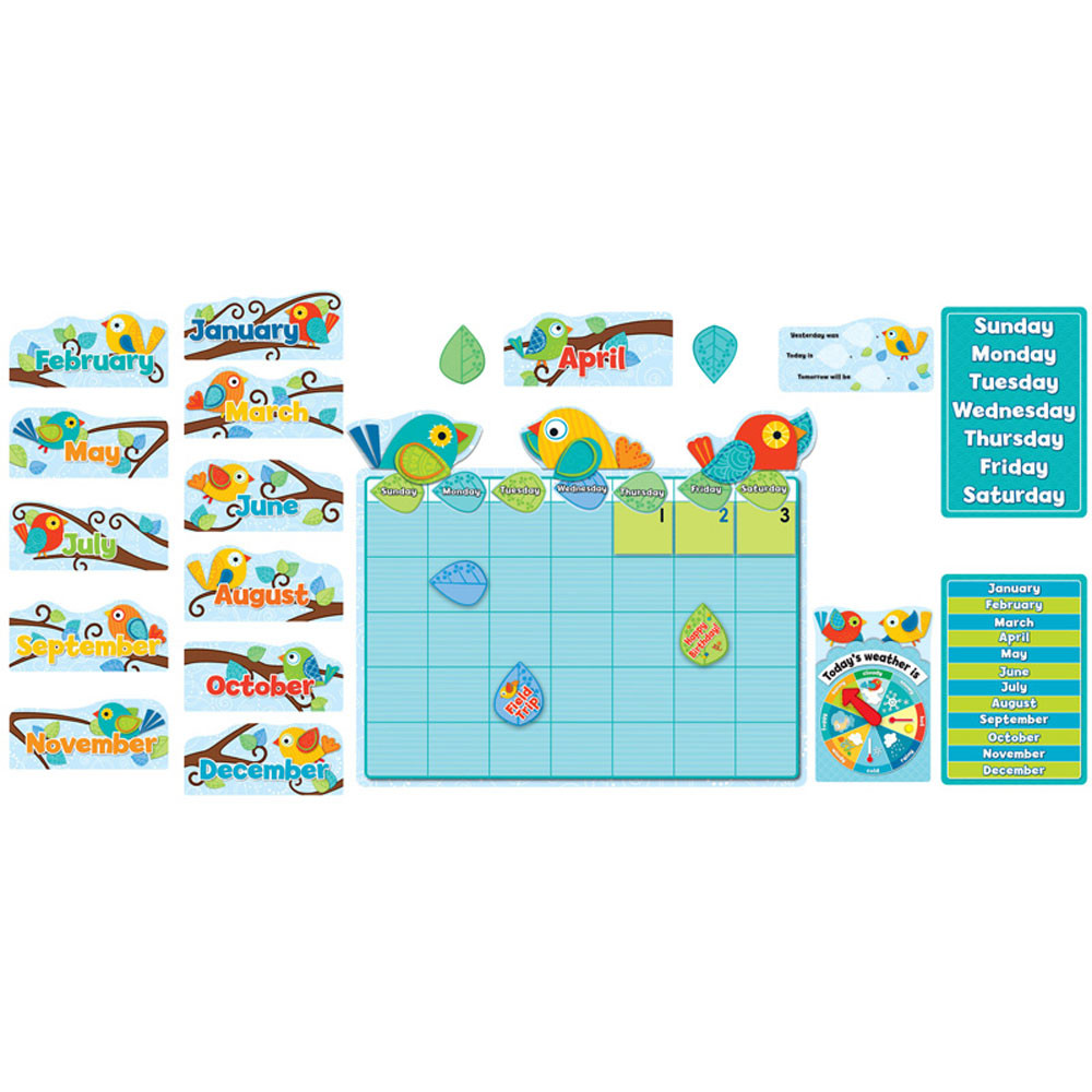 BOHO BIRDS CALENDAR