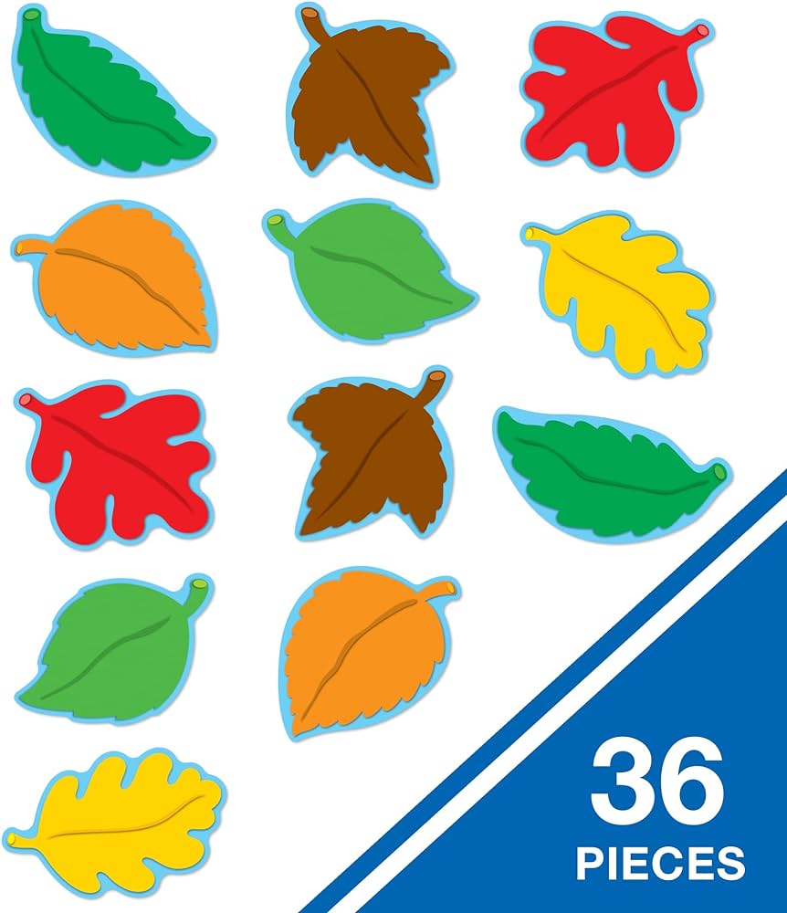 LEAVES COLORFUL CUT-OUTS