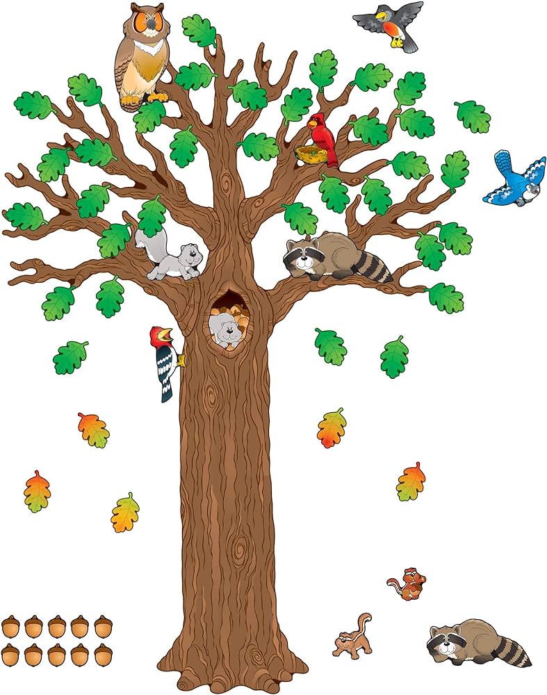 BIG TREE WITH ANIMALS