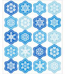 SNOWFLAKES STICKERS