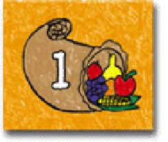 CORNUCOPIAS NUMBERED CALENDAR
