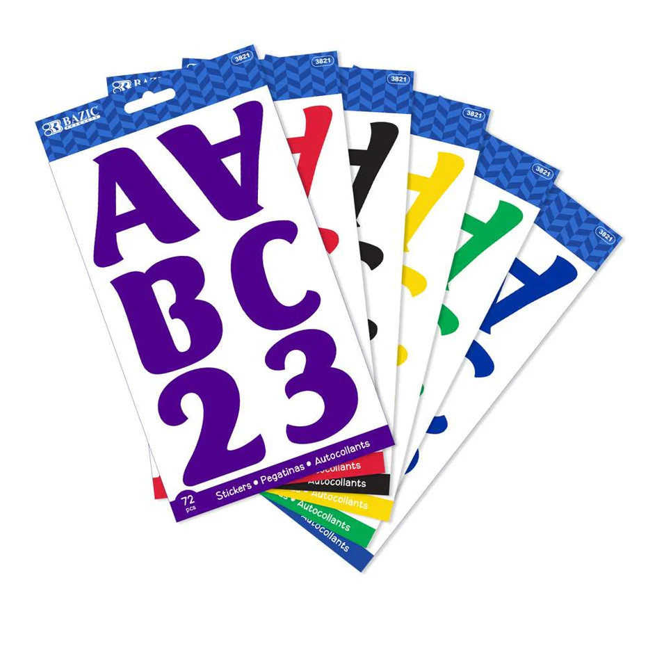 ALPHABET & NUMBER 2 CLASIC COLOR