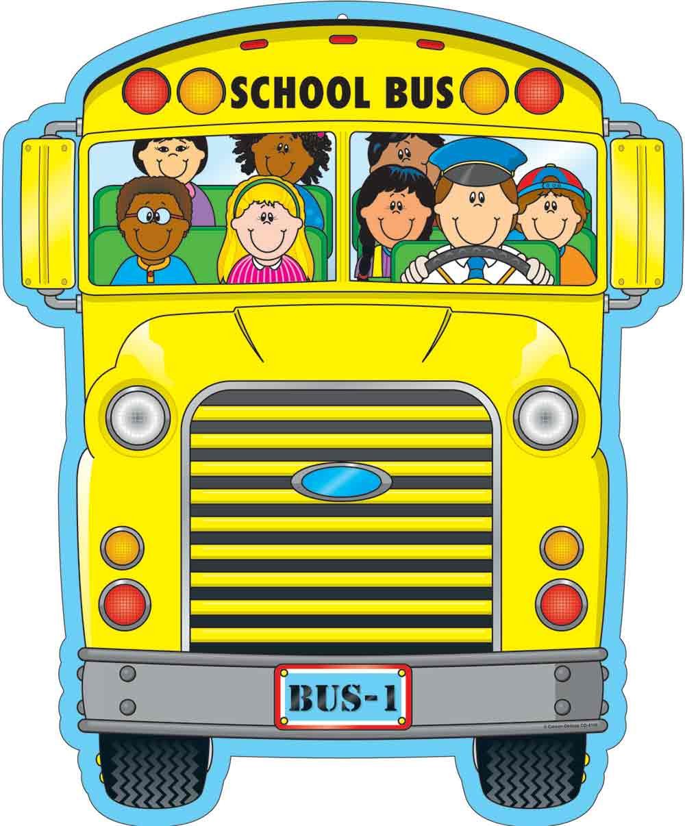 SCHOOL BUS 2-SIDED DECORATIONS
