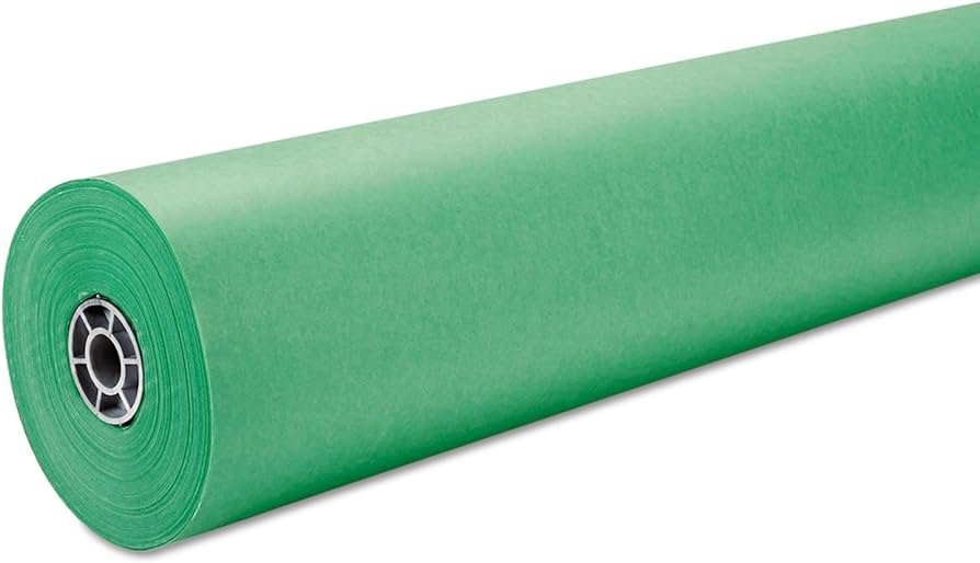 ROLLO PAPEL VERDE RAINBOW KRAFT 36″ X 333 YD