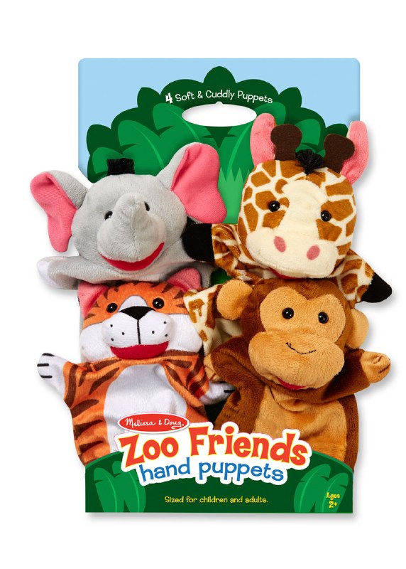 ZOO FRIENDS HAND PUPPETS