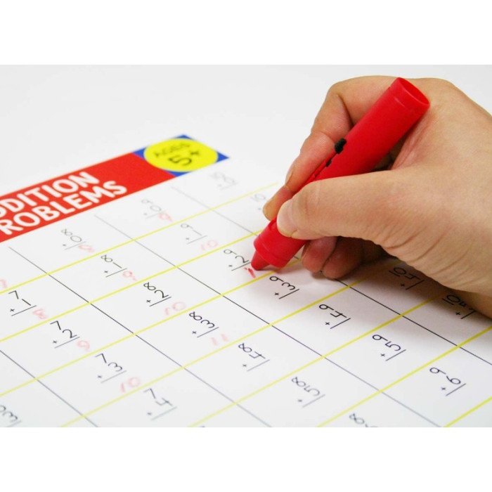 LEARNING MAT, ADDITION PROBLEMS