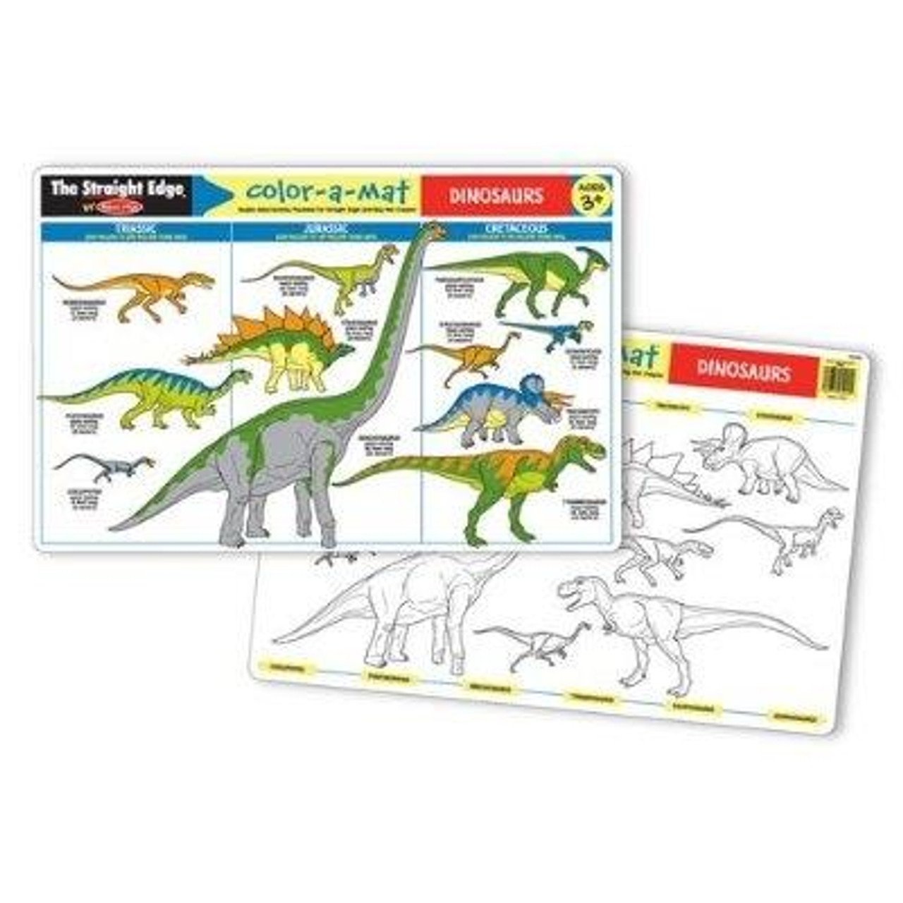 LEARNING MAT, DINOSAURS