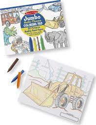 JUMBO MULTI-THEME COLORING PAD