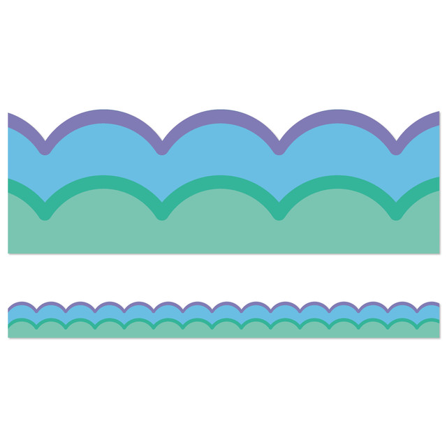 COOL WAVES SCALLOPE BORDERS