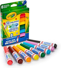 Crayola Washable Coloring Book Pip-Squeaks Markers