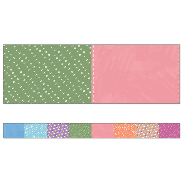 PATCHWORK STRAIGHT BORDERS