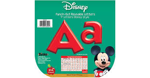 Disney Mickey Mouse Letters