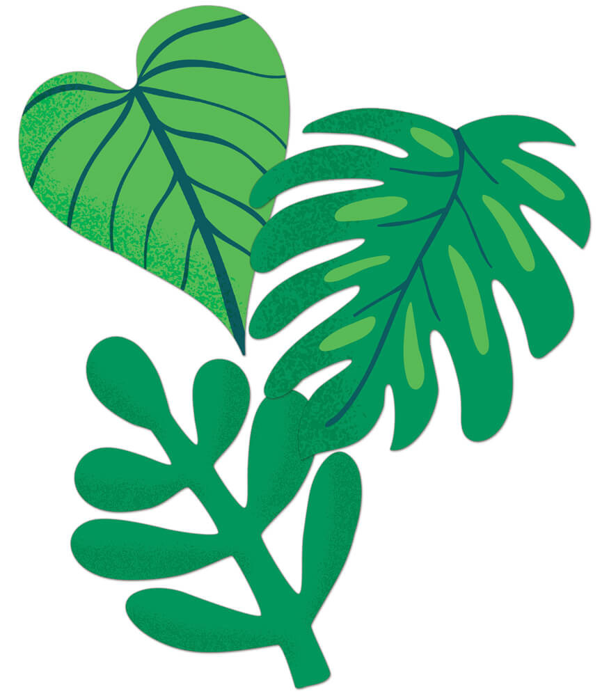 TROPICAL LEAVES CUT OUT