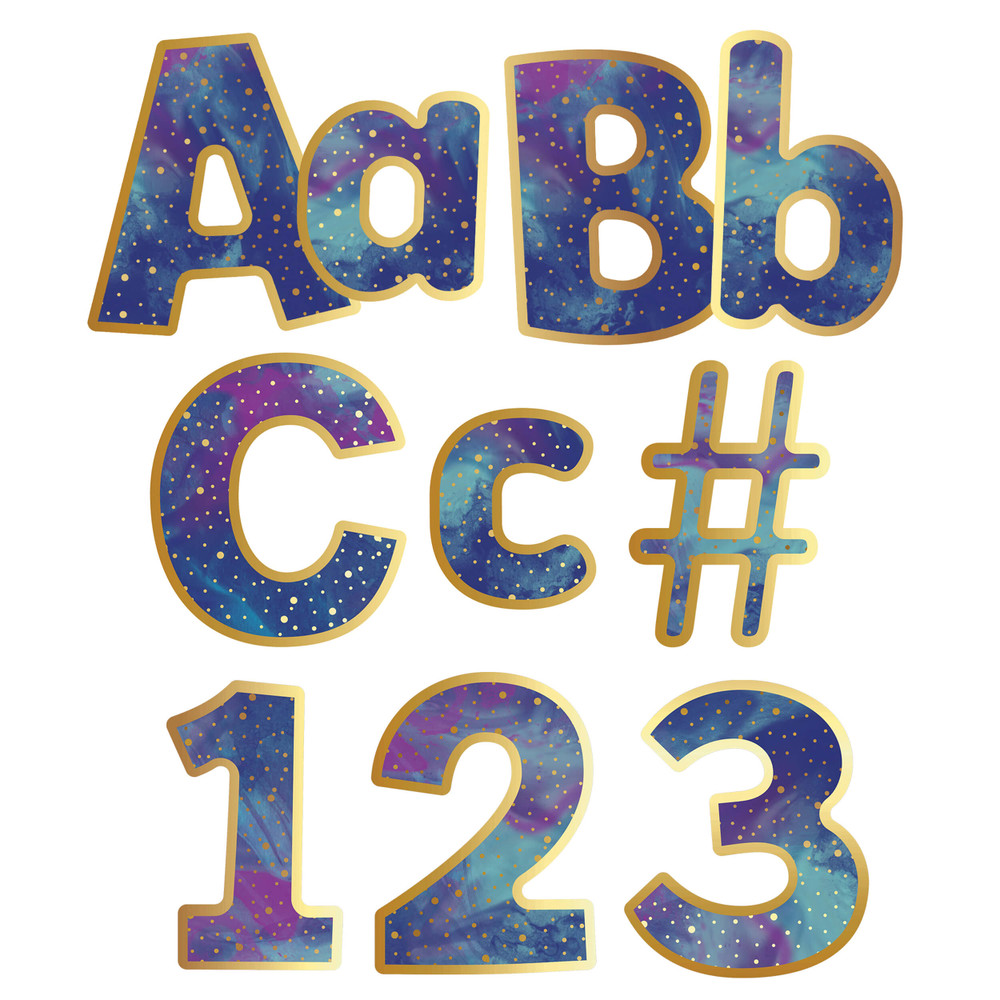 GALAXY LETTERS 4in