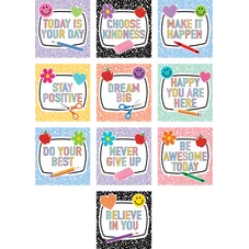 COOL FOR SCHOOL POSITIVE SAYINGS ACCENTS