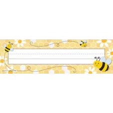 BUZZING BEES FLAT NAME PLATES