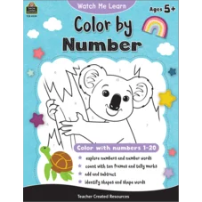 COLOR BY NUMBER WORKBOOK