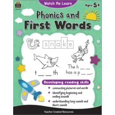 PHONICS AND FIRST WORDS WORKBOOK