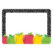 Apple Time Name Tags