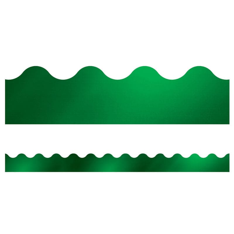 EMERALD GREEN FOIL BORDER