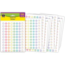 PASTEL POP CIRCLES MINI STICKERS