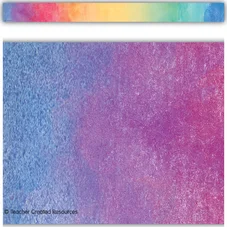 WATERCOLOR STRAIGHT BORDERS