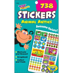 ANIMAL ANTICS STICKER BOOK