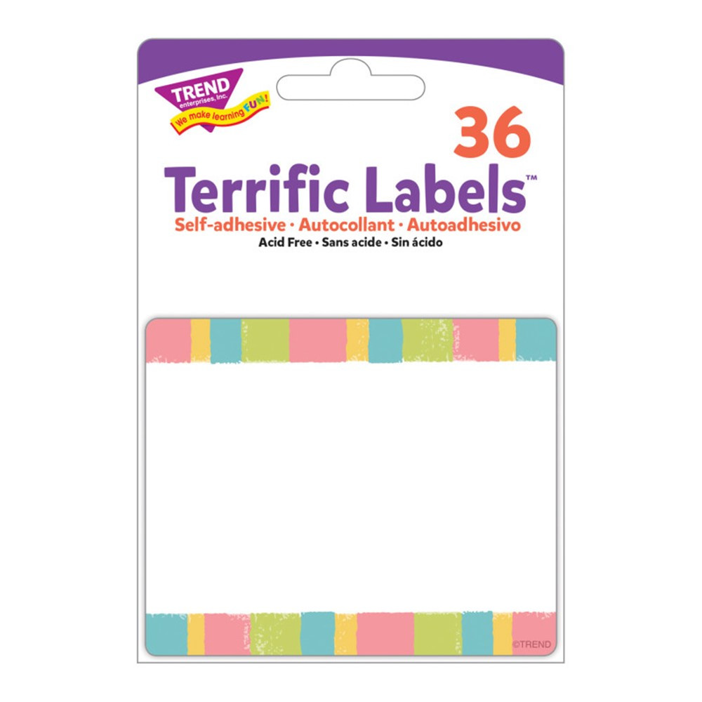 CHERFEULL STRIPES NAME TAGS