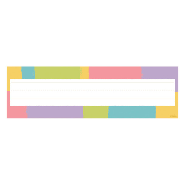 CHEERFUL STRIPES DESK NAME PLATES