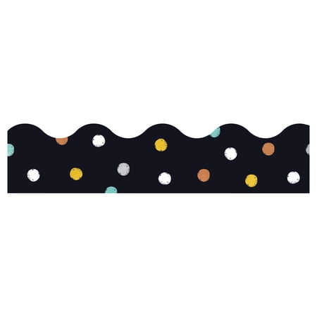 I LOVE METAL DOTS ON BLACK BORDERS