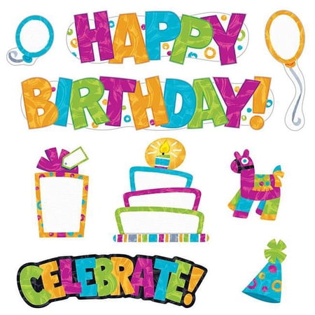 COLOR HARMONY WIPE OFF BIRTHDAY MINI BULLETIN