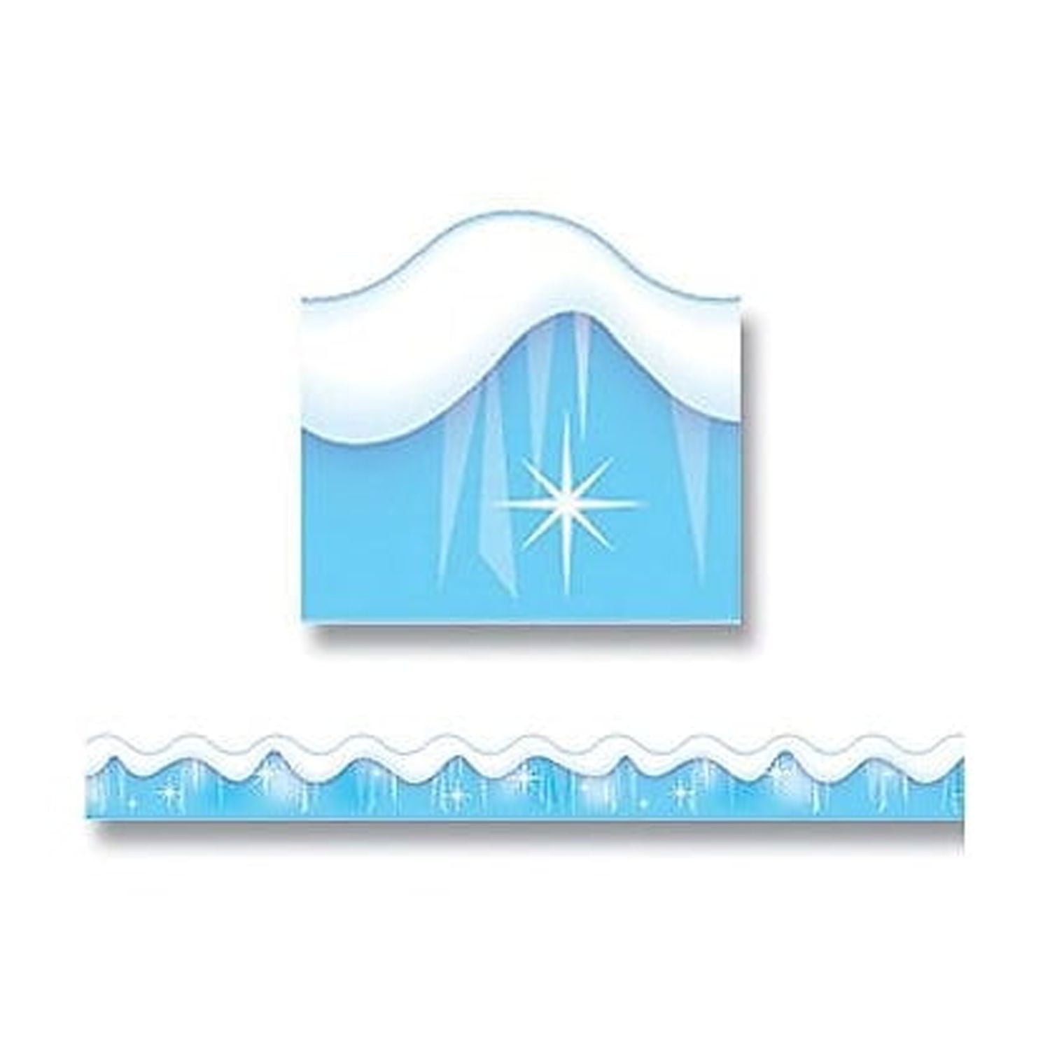 ICE AND SNOW BORDERS