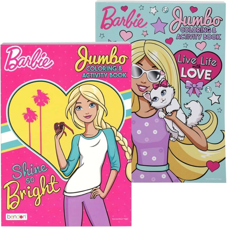 BARBIE COLORING BOOK