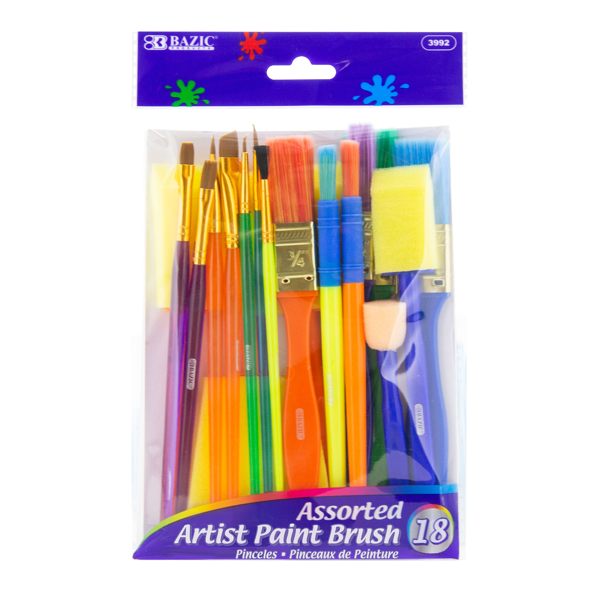 PAINT BRUSH SET 18 PIECES