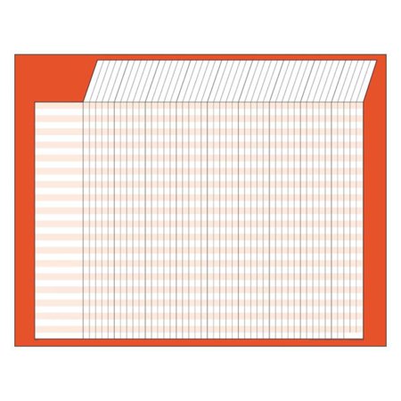 RED HORIZONTAL INCENTIVE CHART