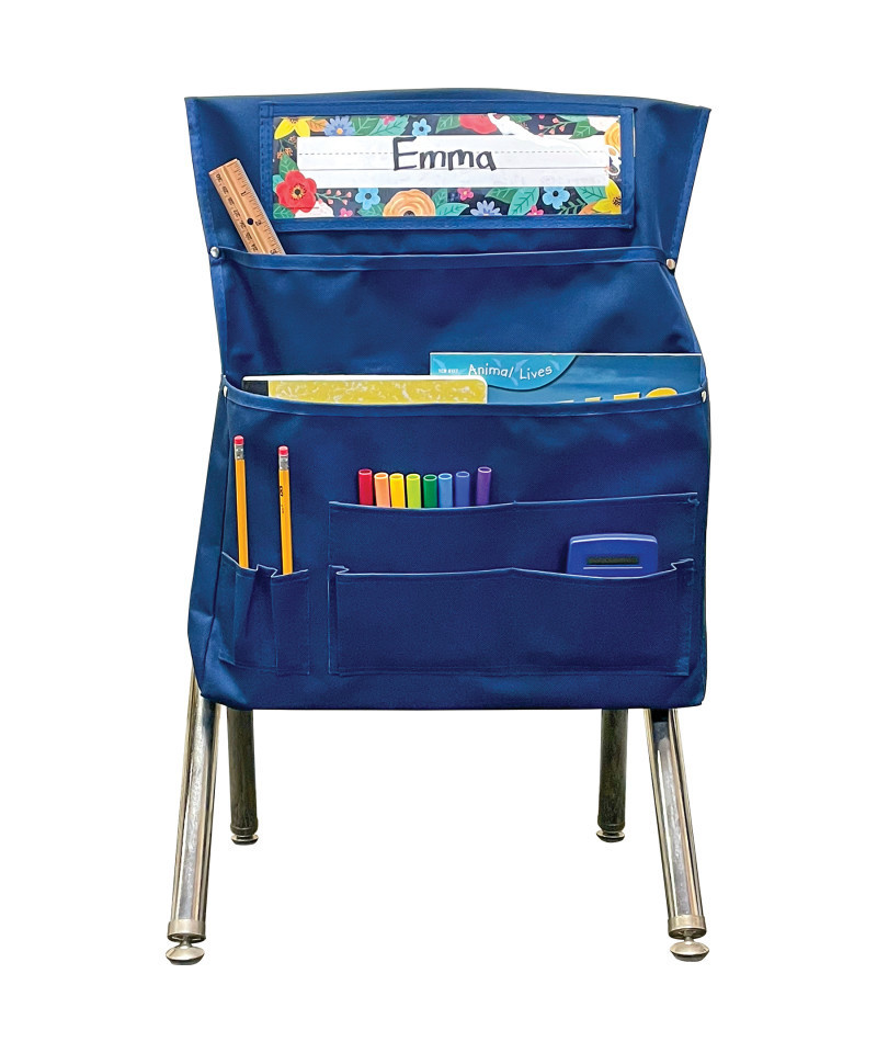 CHAIR POCKET STANDARD SIZE NAVY BLUE