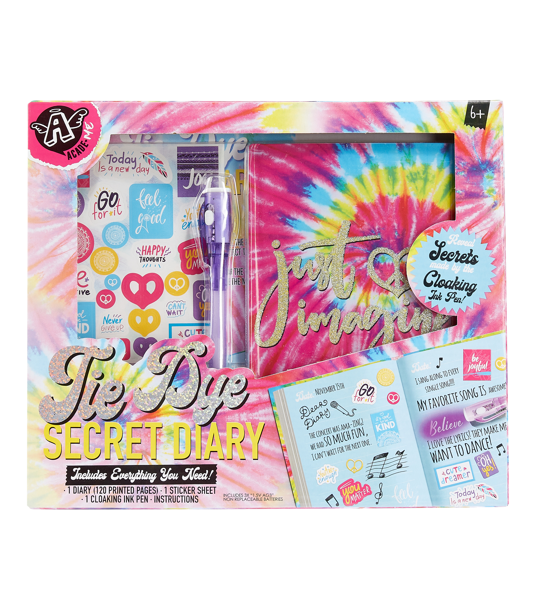 Secret Diary Tie Dye