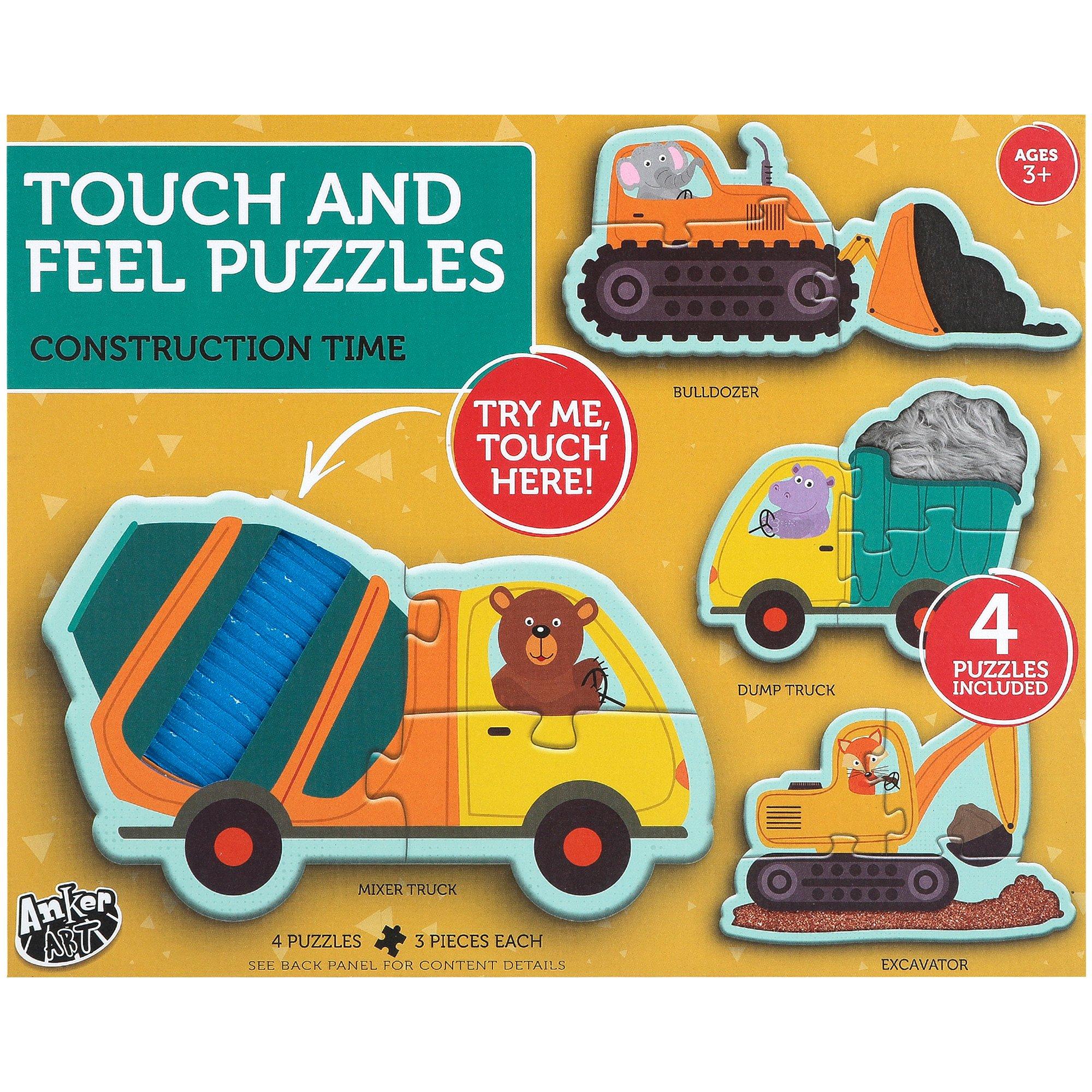 Touch and Feel Puzzles Construction Time