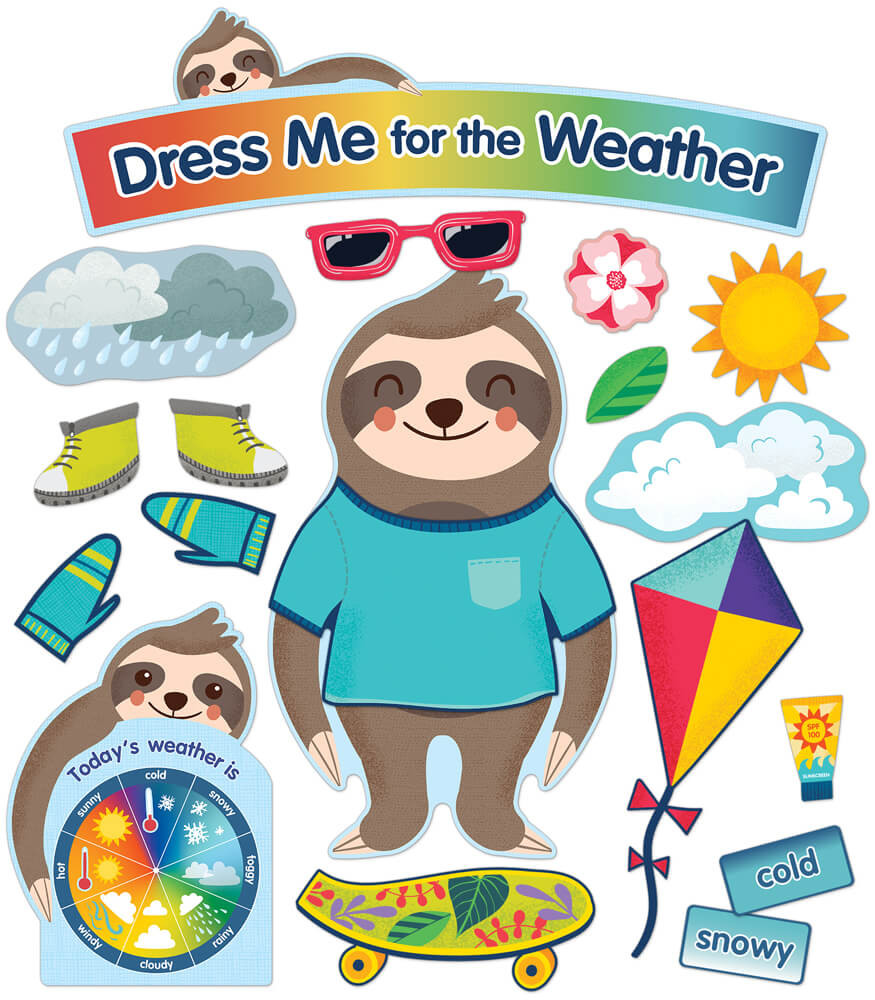 Sloth Dress Me for the Weather Bulletin