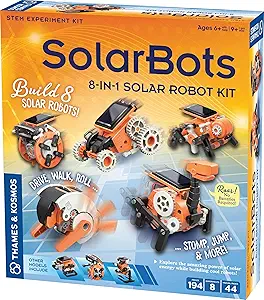SOLARBOTS 8 IN 1 SOLAR ROBOT