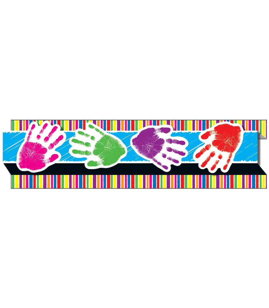 Handprints Pop-Its Borders