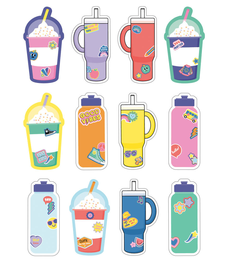 WE STICK TOGETHER CUPS WATHER BOTTLES