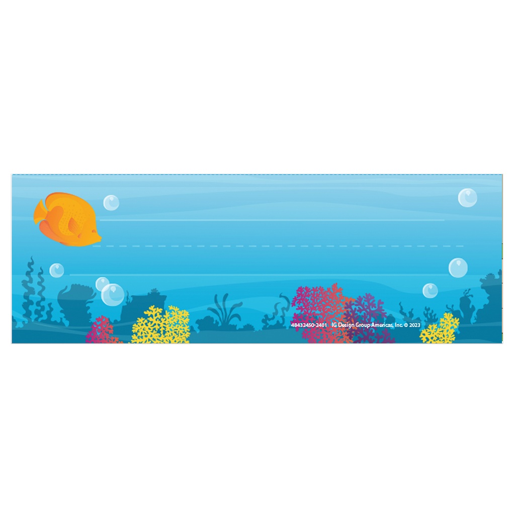 Seas the Day Name Plates