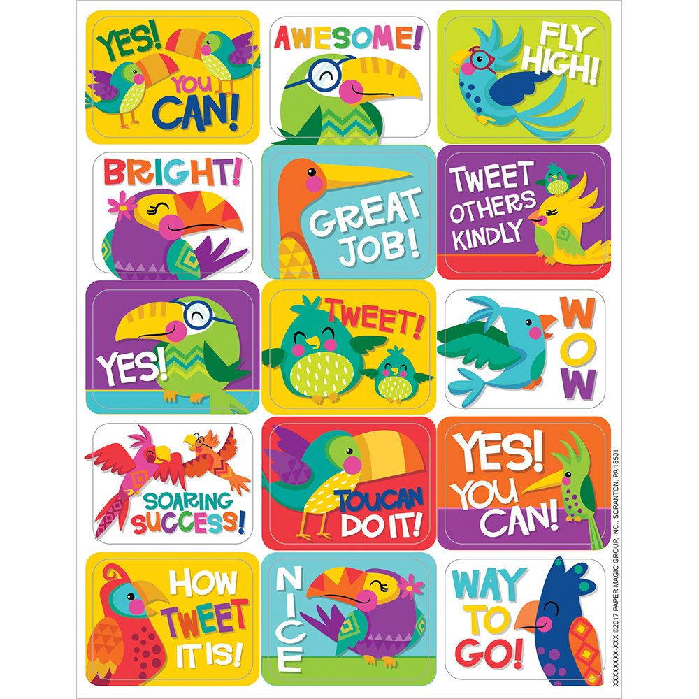 TOUCAN STICKERS