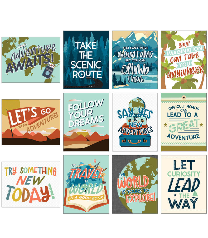 Mini Posters: Let’s Explore Poster Set