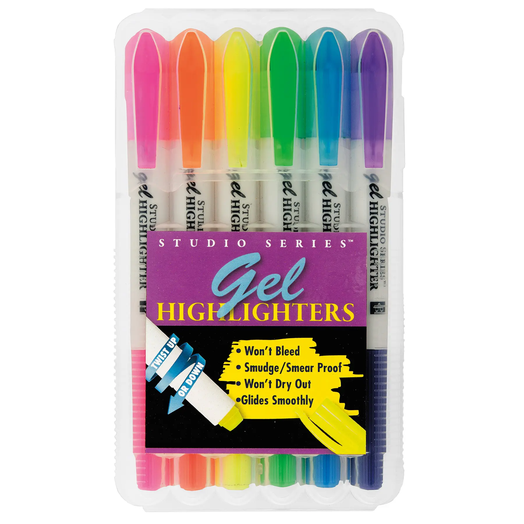 Gel Highlighters Set of 6