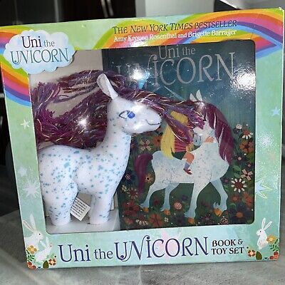 UNI THE UNICORN BOOK AND TOY