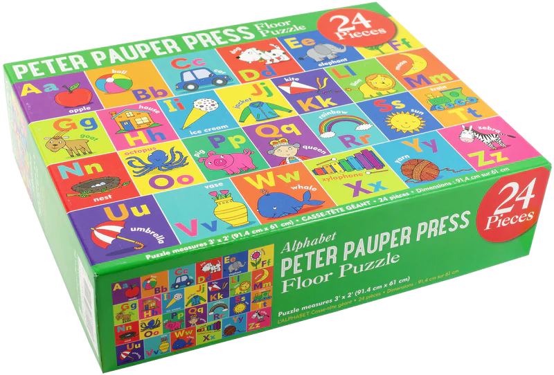 Alphabet Floor Puzzle Peter Pauper Press
